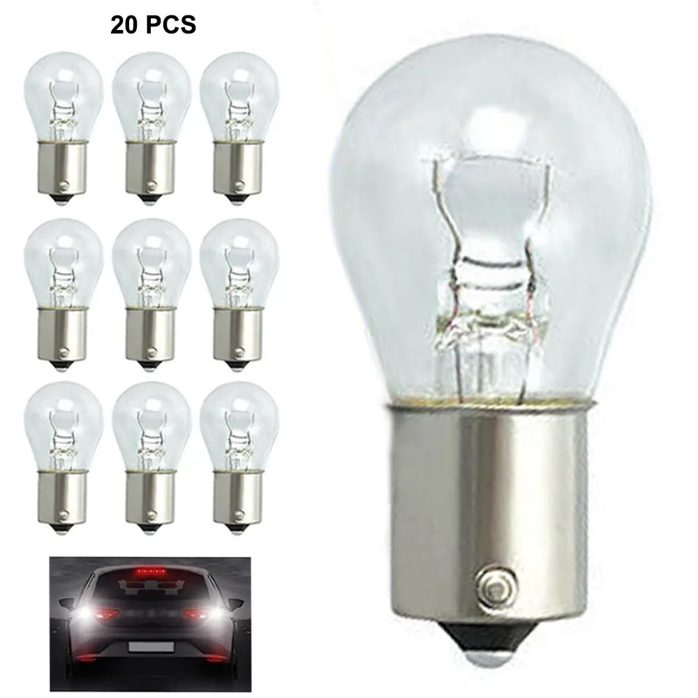 20x Light Bulb 1156 12V 21W Ball Lamp Auto Car Brake Daytime Running Tail Light