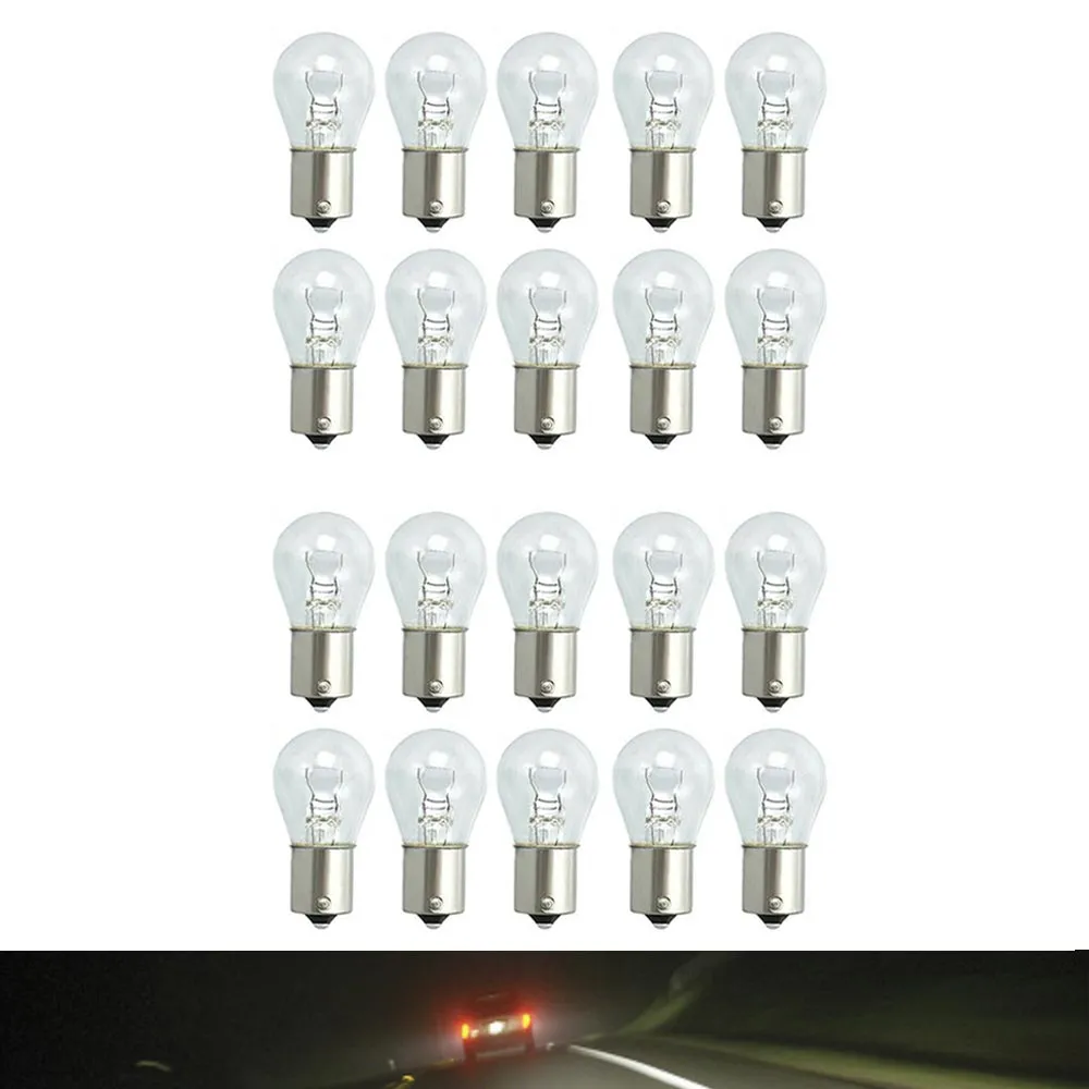 20x Light Bulb 1156 12V 21W Ball Lamp Auto Car Brake Daytime Running Tail Light