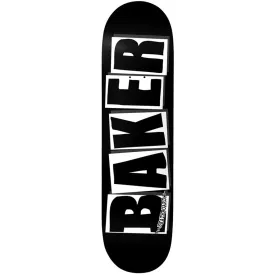 BAKER BRAND LOGO BLACK/WHITE 8.475"