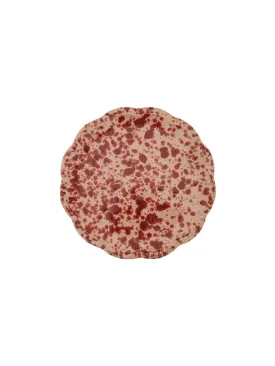 Cabana Speckled Ceramic Dessert Plate