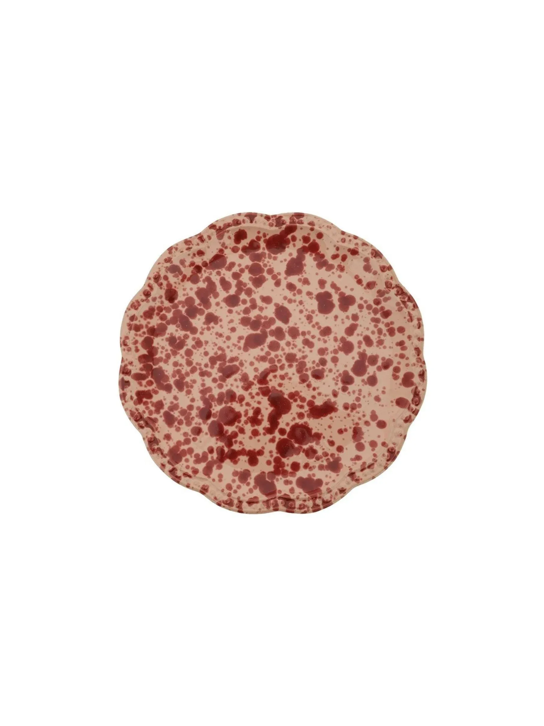 Cabana Speckled Ceramic Dessert Plate