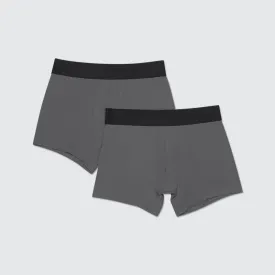 Charcoal ANY-WEAR™ Boxer (2-Pack) | Smart Apparel