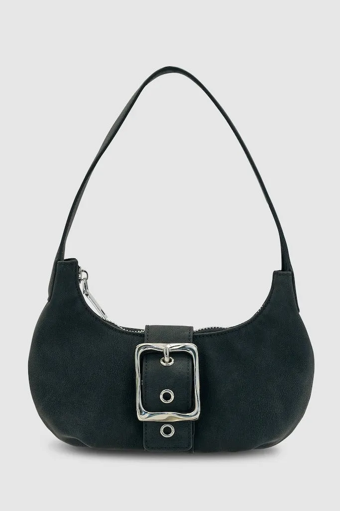 Everyday Mini Baguette Bag // Black