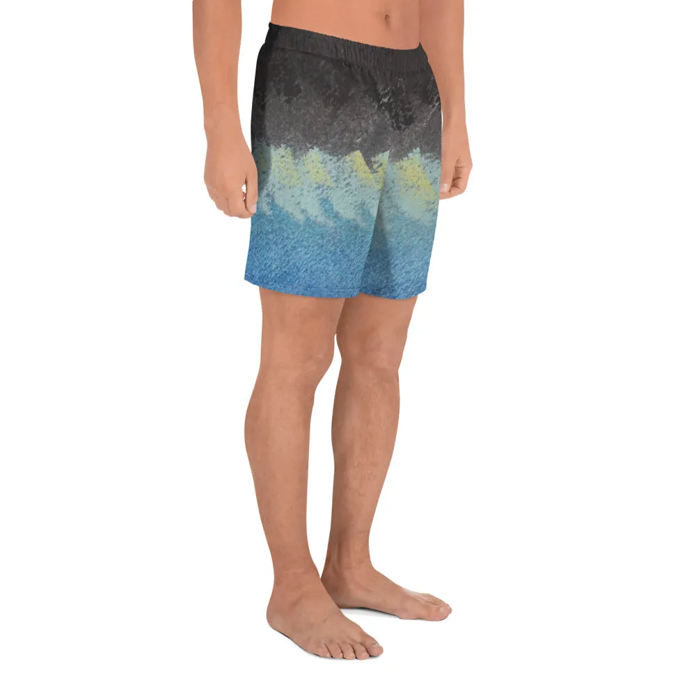 Find Your Flat Road ~ Men's Athletic Shorts