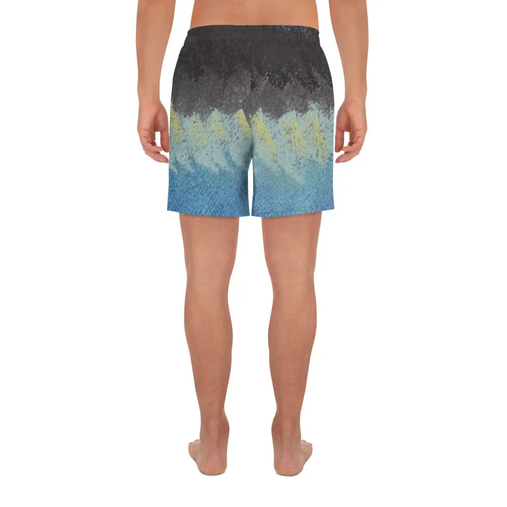 Find Your Flat Road ~ Men's Athletic Shorts