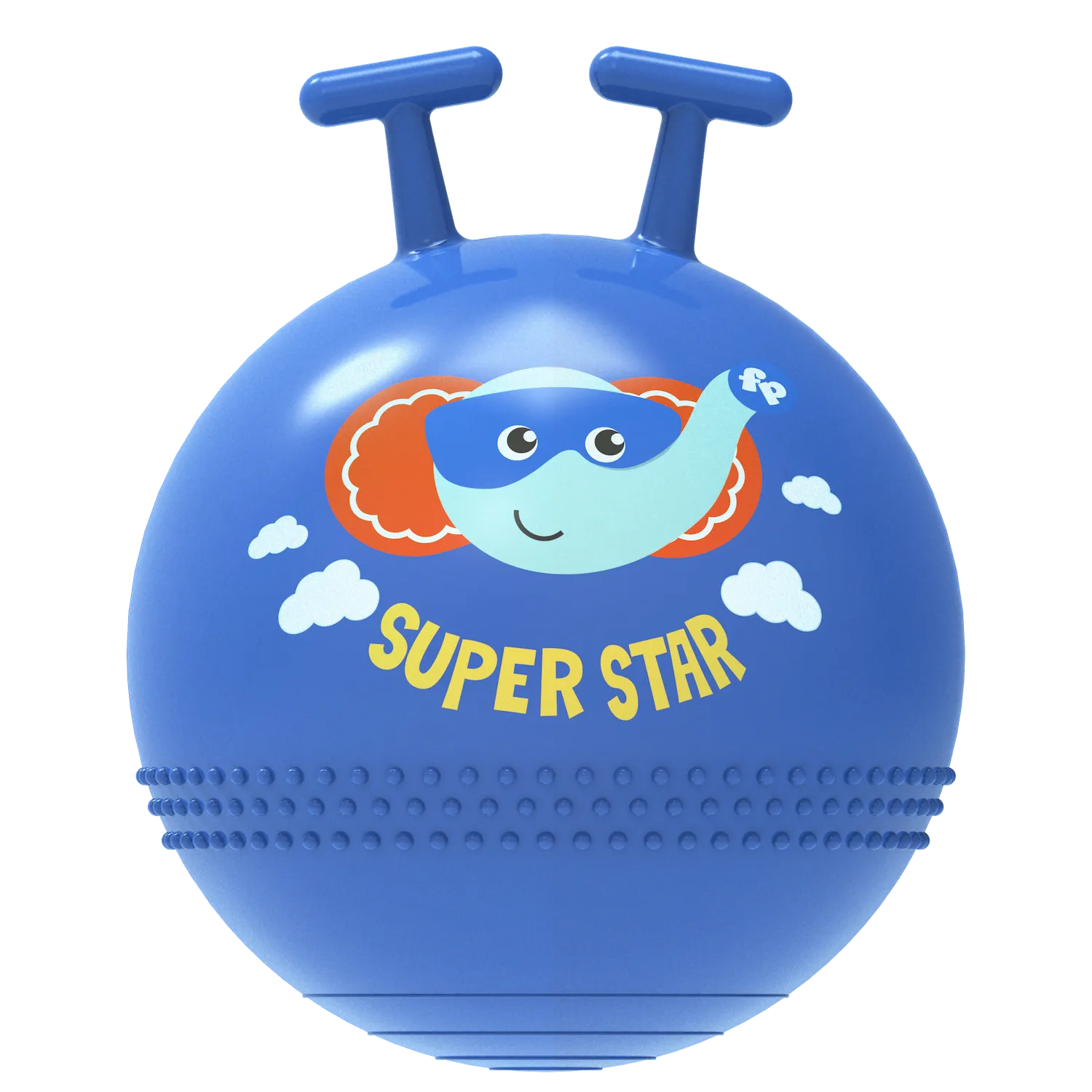 Fisher-Price 45cm Super Bouncy Ball With Pump Assorted Styles