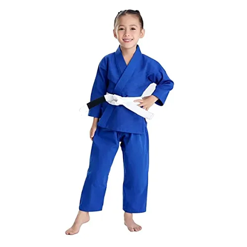 Fluory Grappling Plain Kids Gi