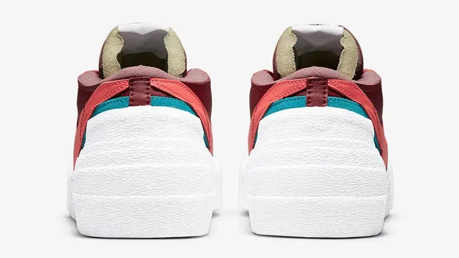 KAWS X SACAI X NIKE BLAZER LOW RED MULTI
