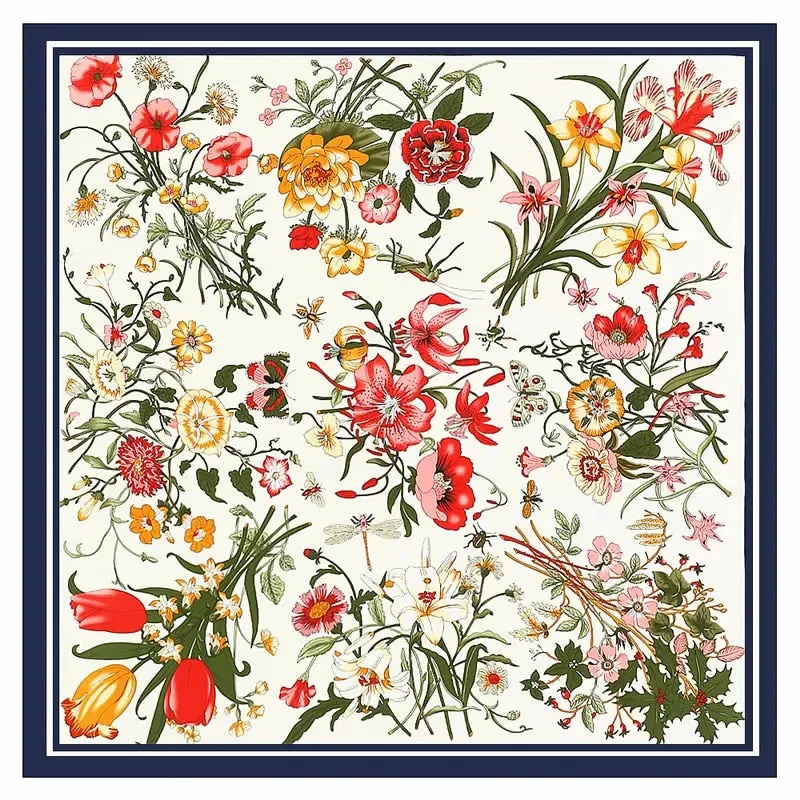 Luxury Brand Silk Scarf