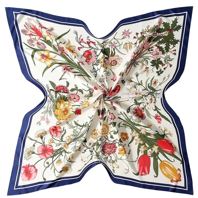 Luxury Brand Silk Scarf