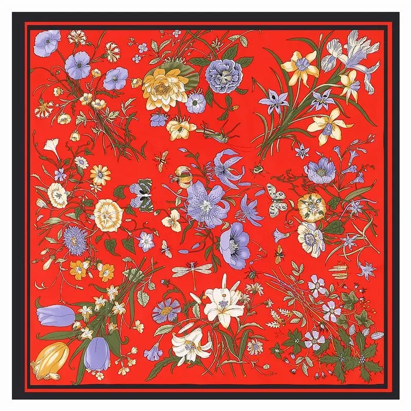 Luxury Brand Silk Scarf