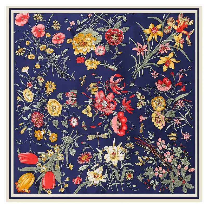 Luxury Brand Silk Scarf