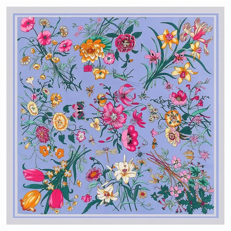 Luxury Brand Silk Scarf
