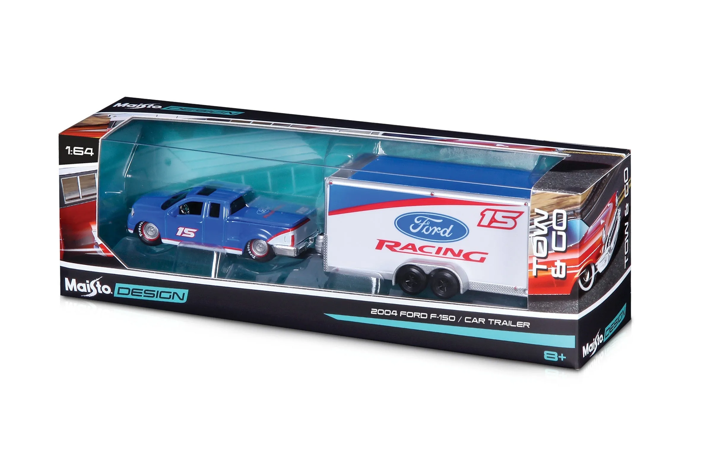 MAISTO DESIGN TOW & GO VEHICLE ASSORTED STYLES