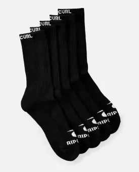 Men'S Brand Crew Sock - 5 Pack