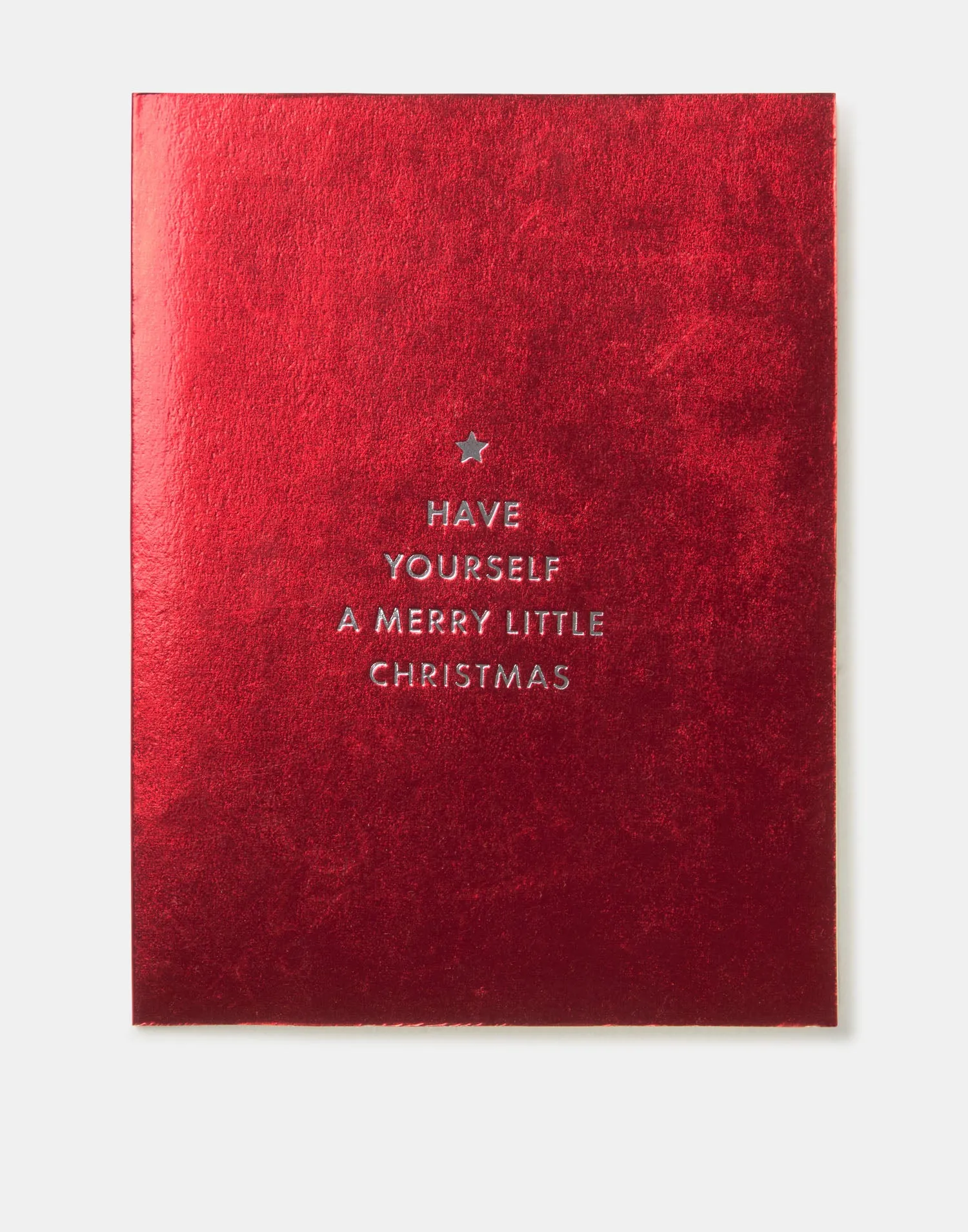 Postal Navidad red