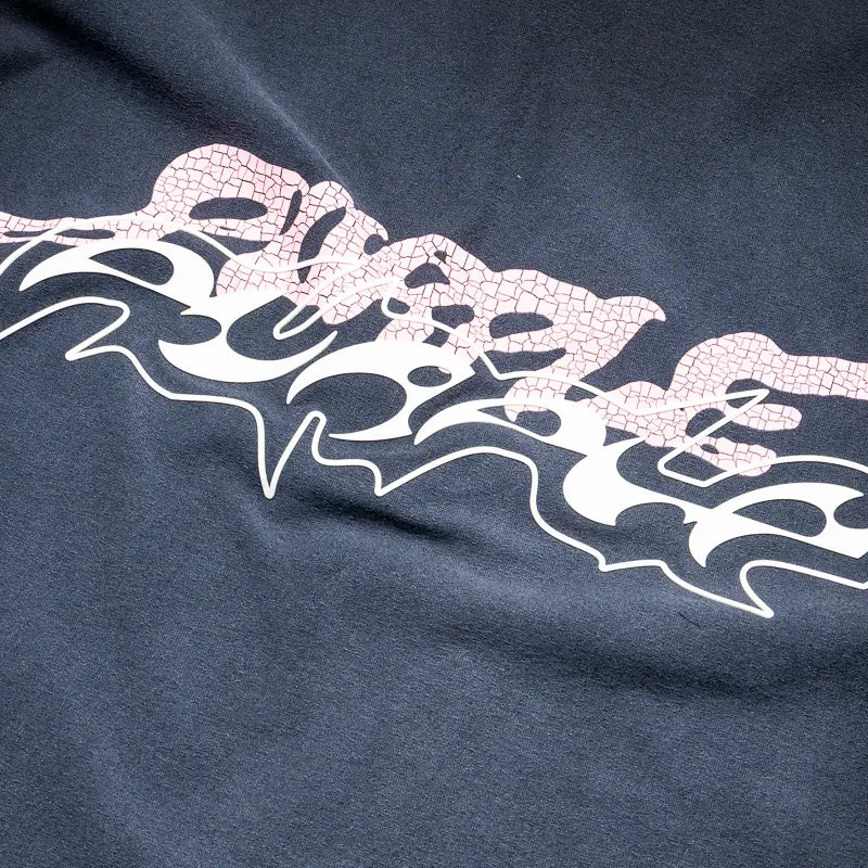 Purple Brand Double Trouble Tee - Black