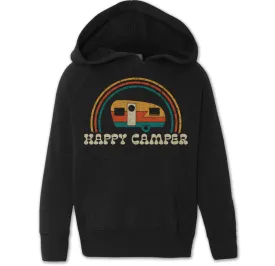 Rivet Kids - Happy Camper Hoodie in Black