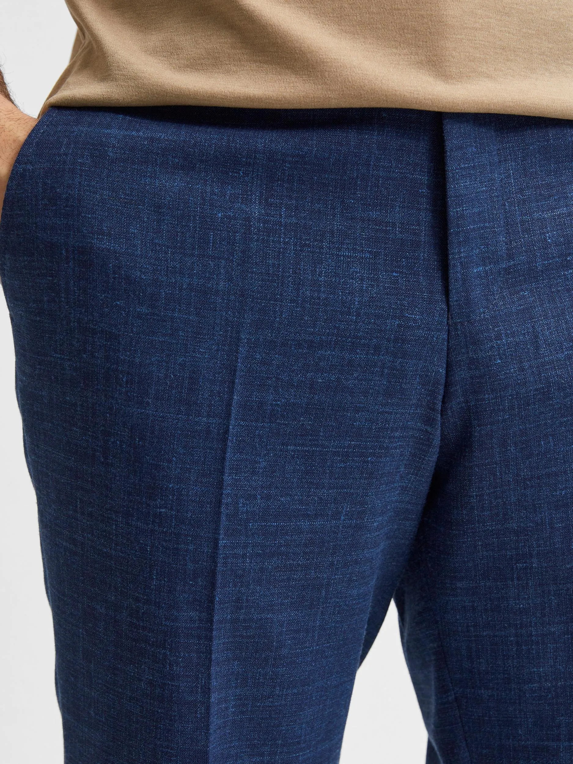 Selected Homme Oasis Blue - Slimfit habitbukser