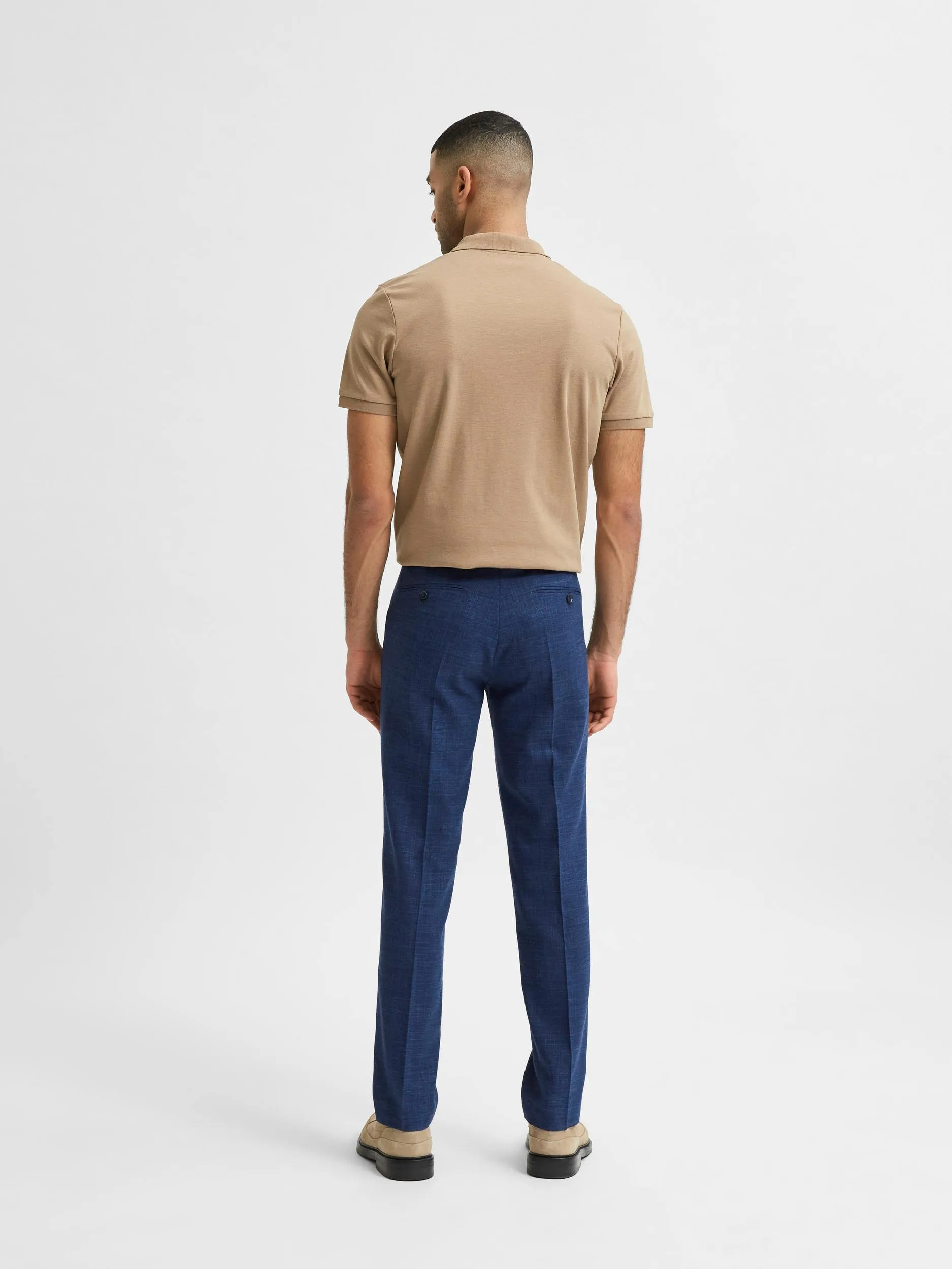 Selected Homme Oasis Blue - Slimfit habitbukser