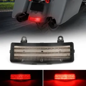 Tri-Bar LED Rear Fender Tip Tail Light For 2014-2019 Harley Touring Models