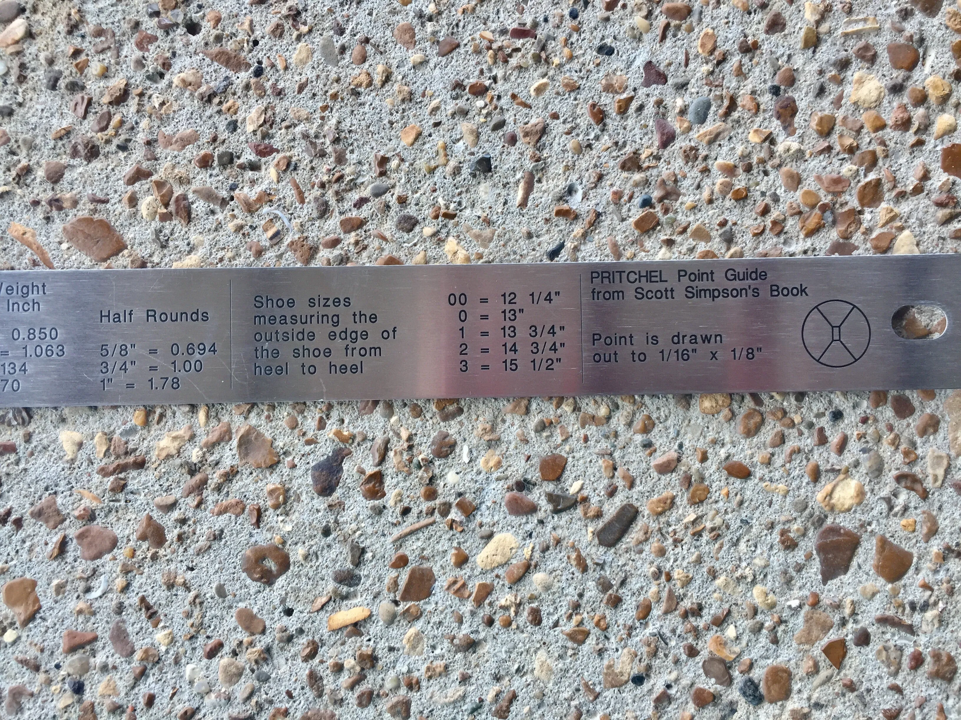 W-Brand Farrier Ruler